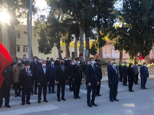İlçemizde 10 Kasım Atatürk’ü Anma Programı Düzenlendi